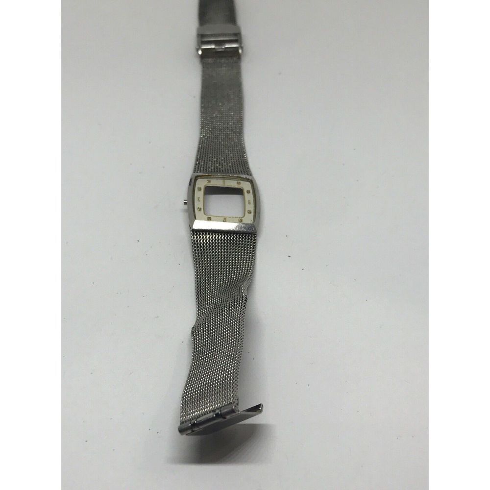 Skagen Watch Mesh Band Bracelet No Crystal Men’s Woman’s Parts Used 14mm Z506